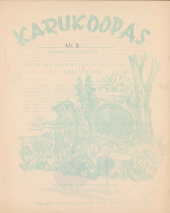 Karukoopas : juhiseid hundujuhtidele ; 3 1957
