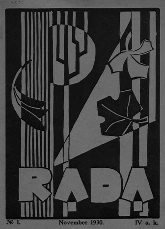 Rada ; 1 1930-11