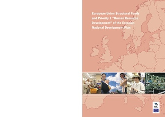 European Union Structural Funds and priority 1 "Human resource development" of the Estonian National Development Plan