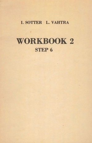 Workbook. 2 : step 6 