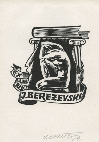 Ex libris J. Bereževski 