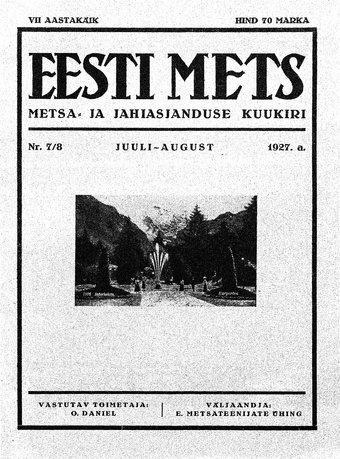 Eesti Mets ; 7/8 1927