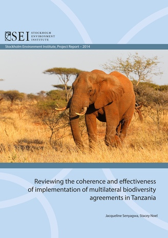 Reviewing the coherence and effectiveness of implementation of multilateral biodiversity agreements in Tanzania : project report 