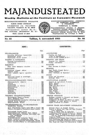 Majandusteated ; 44 1935-11-05