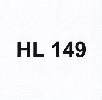 HL 149 : Eesti Muusikafondi heliarhiiv