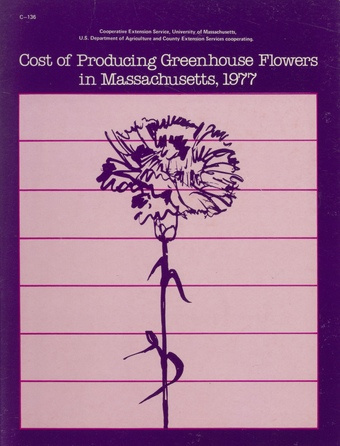 Cost of producing greenhouse flowers in Massachusetts, 1977 