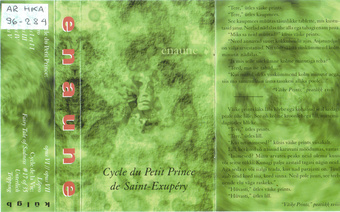 Cycle du Petit Prince de Saint-Exupéry