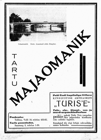 Tartu Majaomanik ; [1] 1935