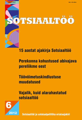 Sotsiaaltöö ; 6 2012